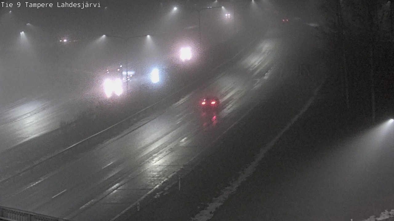 Weather Camera Image Väg 9 Tammerfors, Lahdesjärvi, Tampere, Pirkanmaa