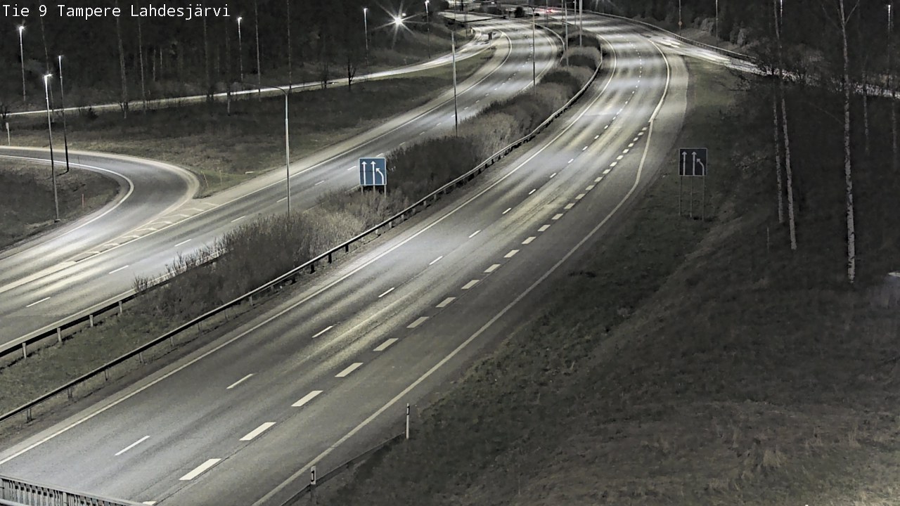 Weather Camera Image Road 9 Tampere, Lahdesjärvi, Tampere, Pirkanmaa