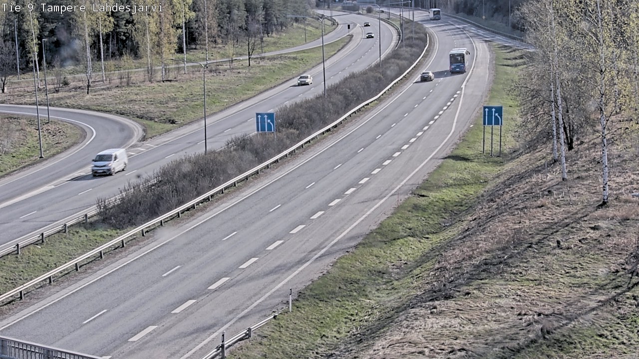 Weather Camera Image Road 9 Tampere, Lahdesjärvi, Tampere, Pirkanmaa