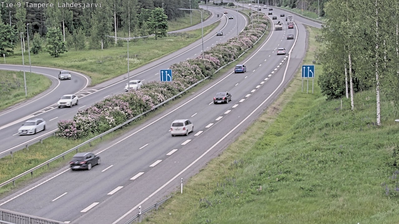Kelikamerat Kuva Tie 9 Tampere, Lahdesjärvi, Tampere, Pirkanmaa