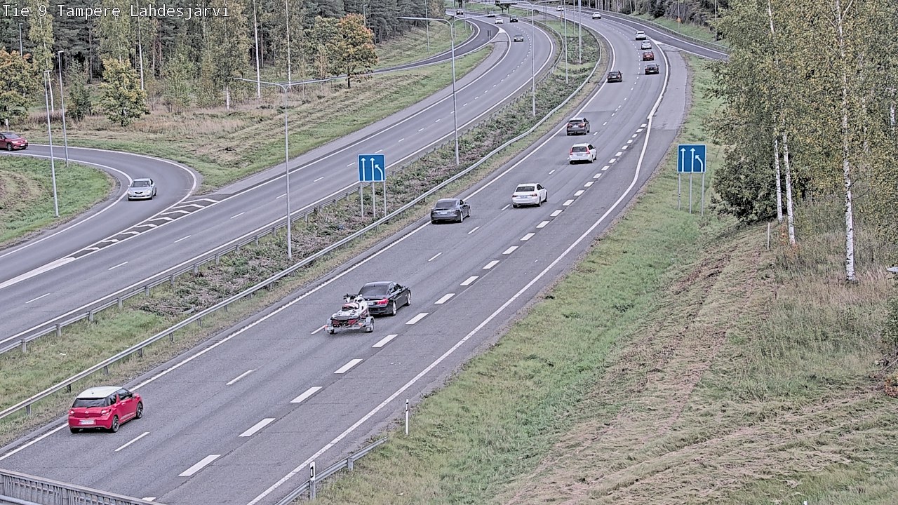 Kelikamerat Kuva Tie 9 Tampere, Lahdesjärvi, Tampere, Pirkanmaa