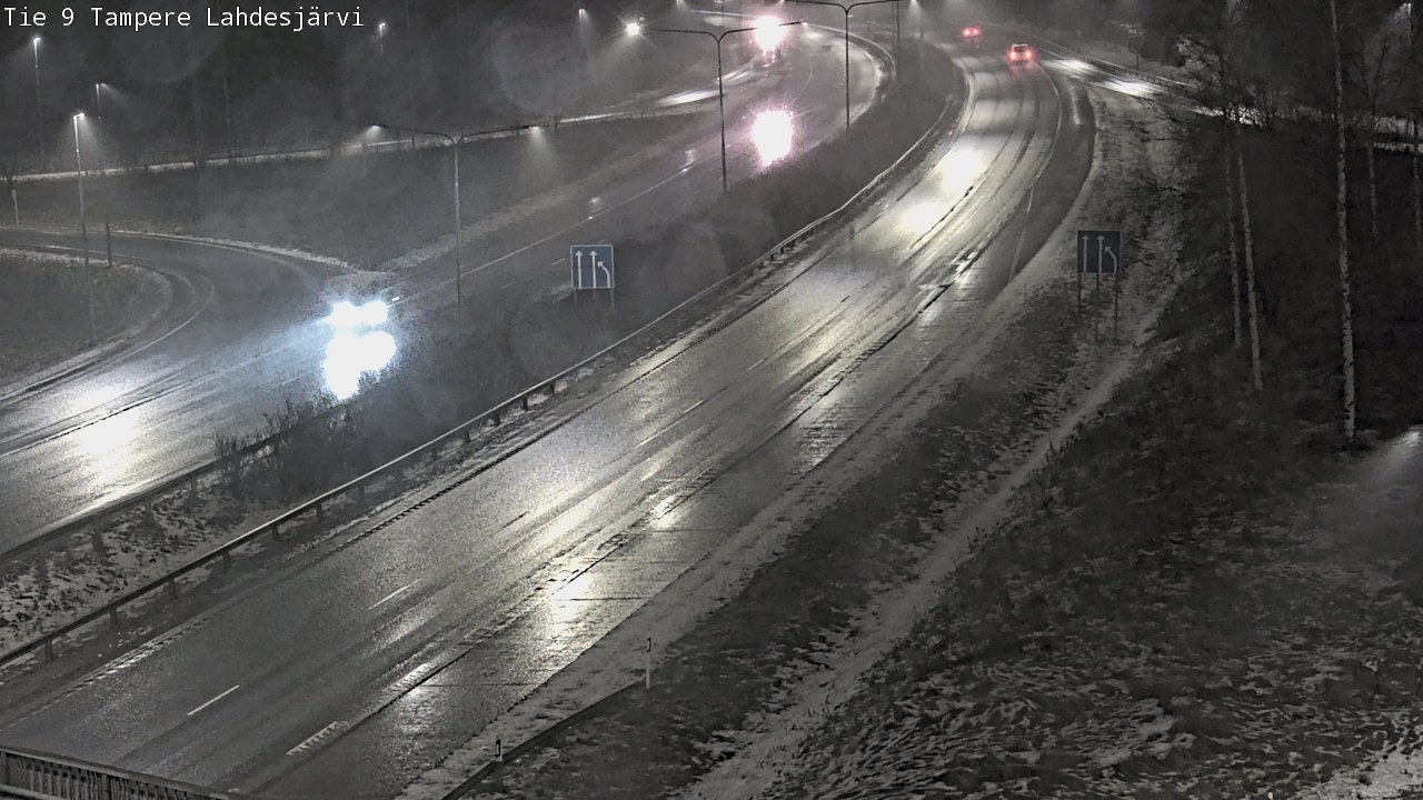 Weather Camera Image Väg 9 Tammerfors, Lahdesjärvi, Tampere, Pirkanmaa