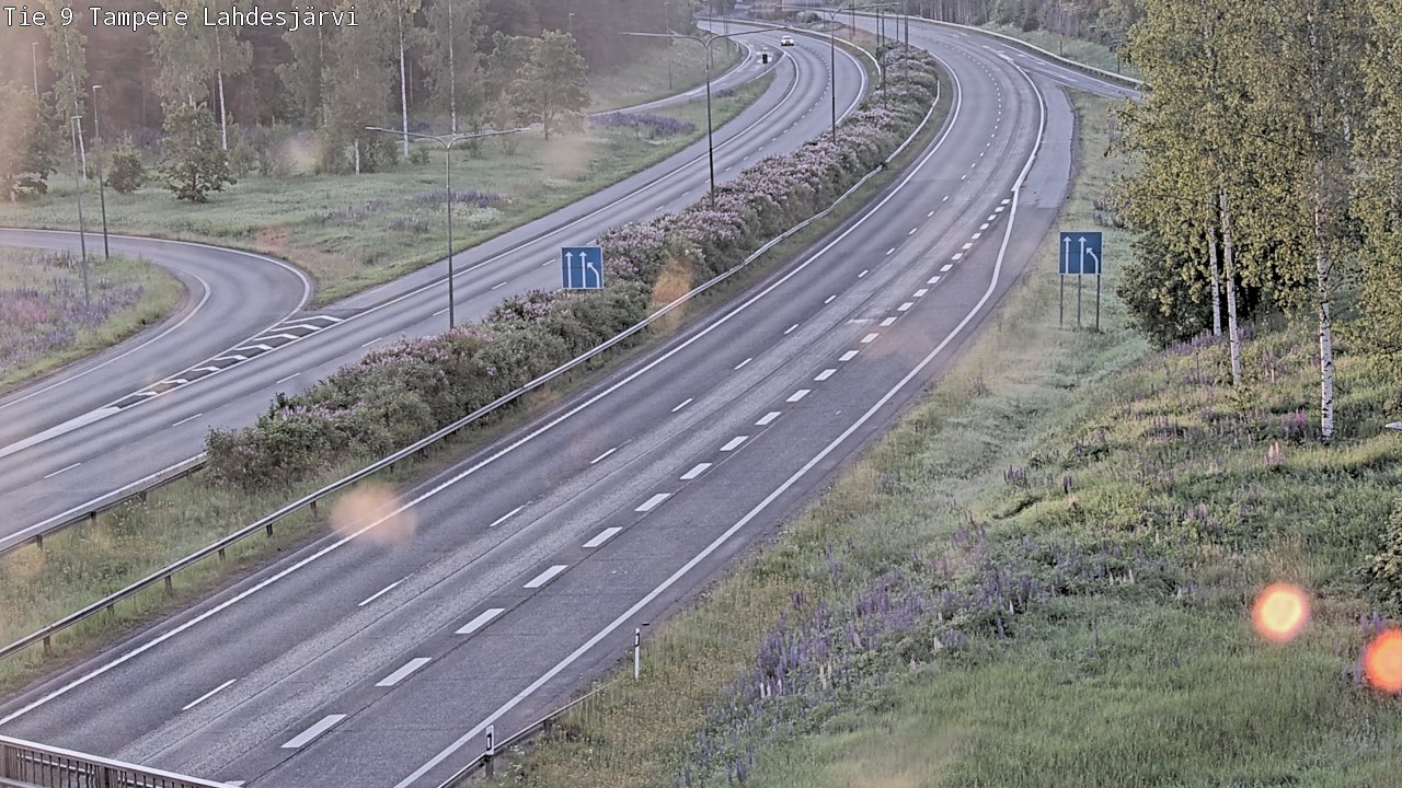Kelikamerat Kuva Tie 9 Tampere, Lahdesjärvi, Tampere, Pirkanmaa