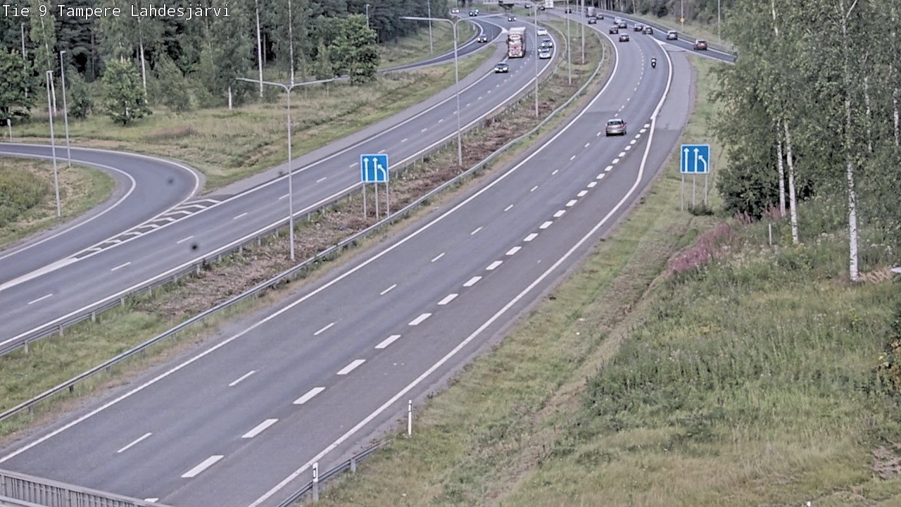Kelikamerat Kuva Tie 9 Tampere, Lahdesjärvi, Tampere, Pirkanmaa