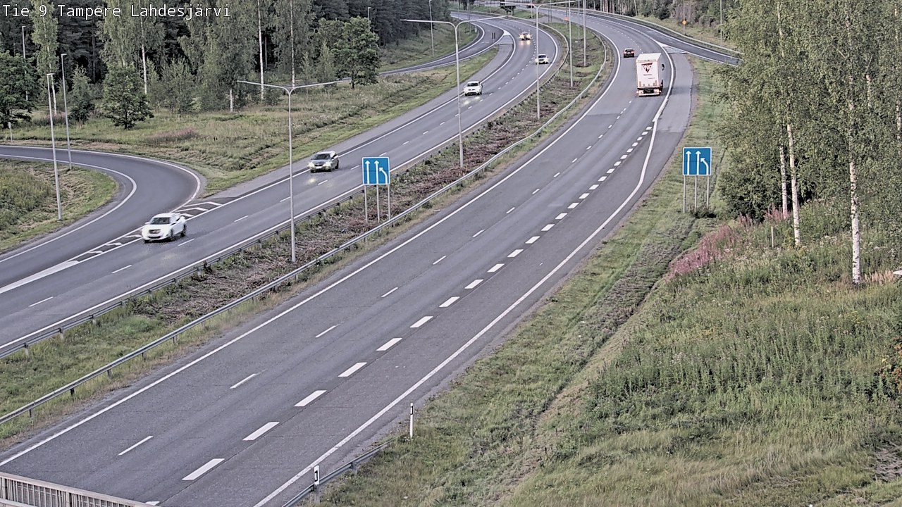 Kelikamerat Kuva Tie 9 Tampere, Lahdesjärvi, Tampere, Pirkanmaa