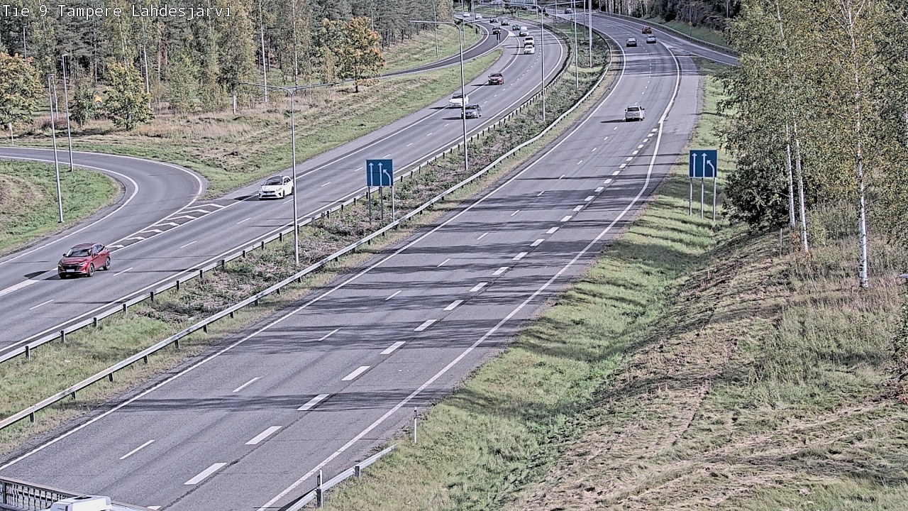 Kelikamerat Kuva Tie 9 Tampere, Lahdesjärvi, Tampere, Pirkanmaa