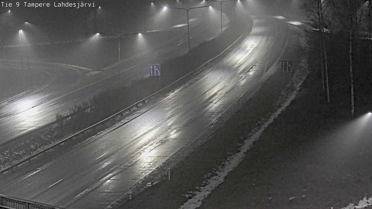 Weather Camera Image Väg 9 Tammerfors, Lahdesjärvi, Tampere, Pirkanmaa