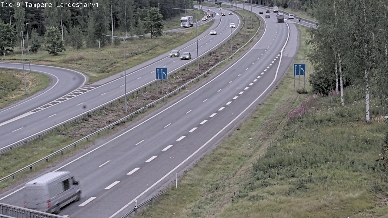 Weather Camera Image Road 9 Tampere, Lahdesjärvi, Tampere, Pirkanmaa