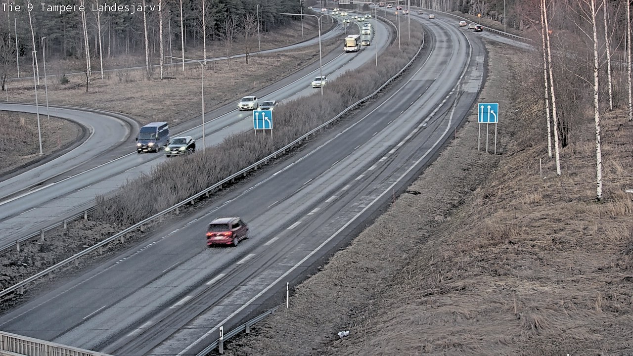 Weather Camera Image Road 9 Tampere, Lahdesjärvi, Tampere, Pirkanmaa