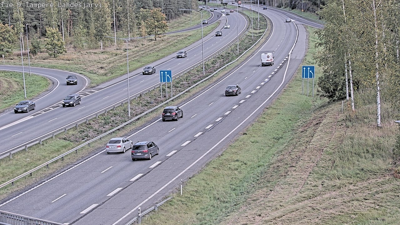 Weather Camera Image Road 9 Tampere, Lahdesjärvi, Tampere, Pirkanmaa