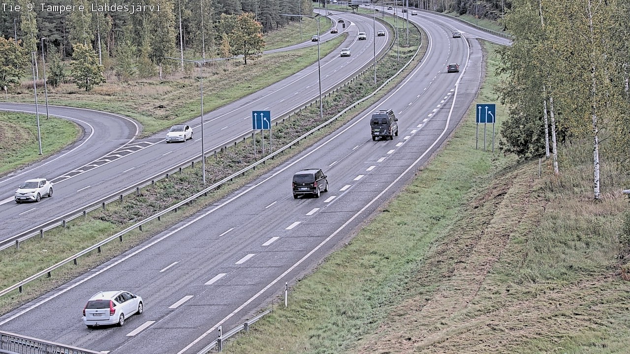 Weather Camera Image Road 9 Tampere, Lahdesjärvi, Tampere, Pirkanmaa