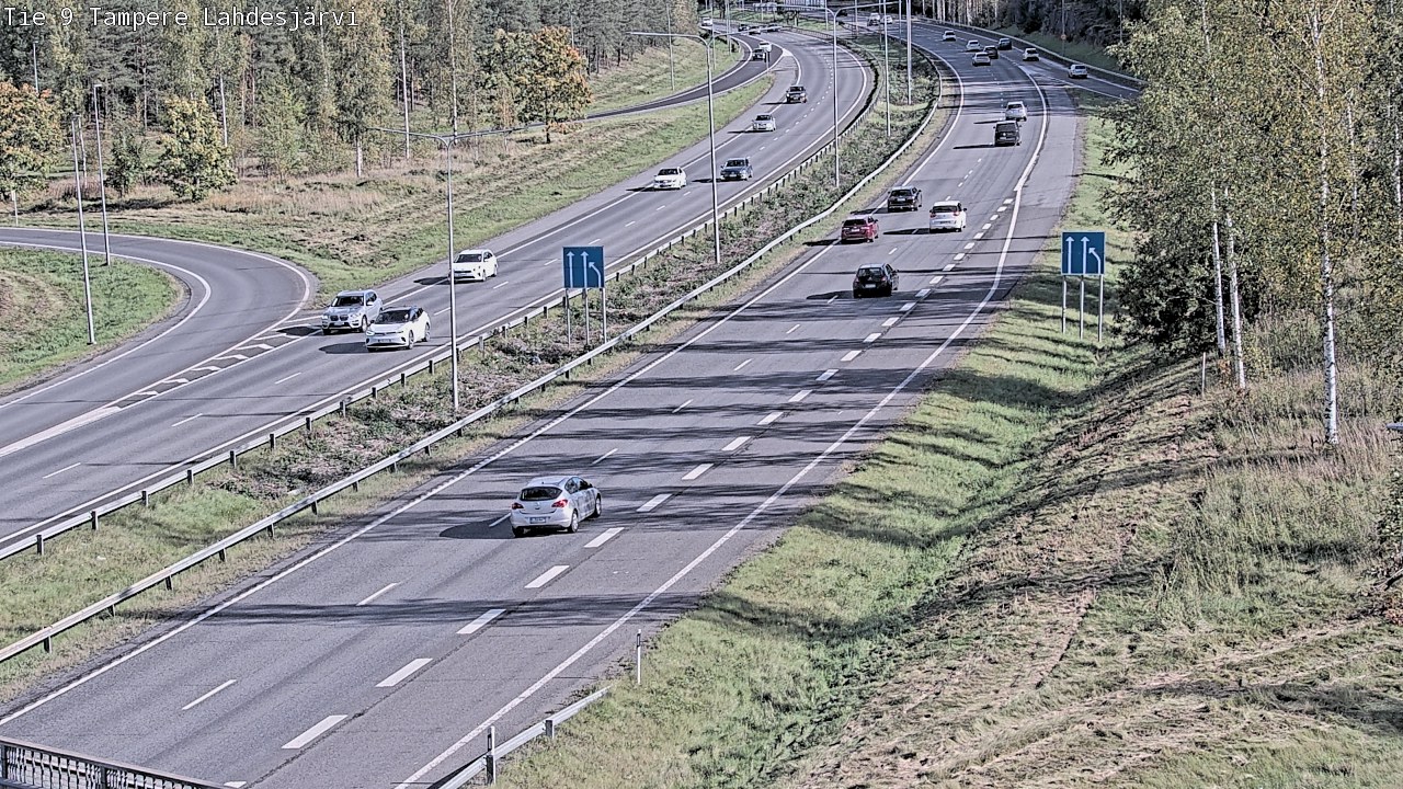 Kelikamerat Kuva Tie 9 Tampere, Lahdesjärvi, Tampere, Pirkanmaa