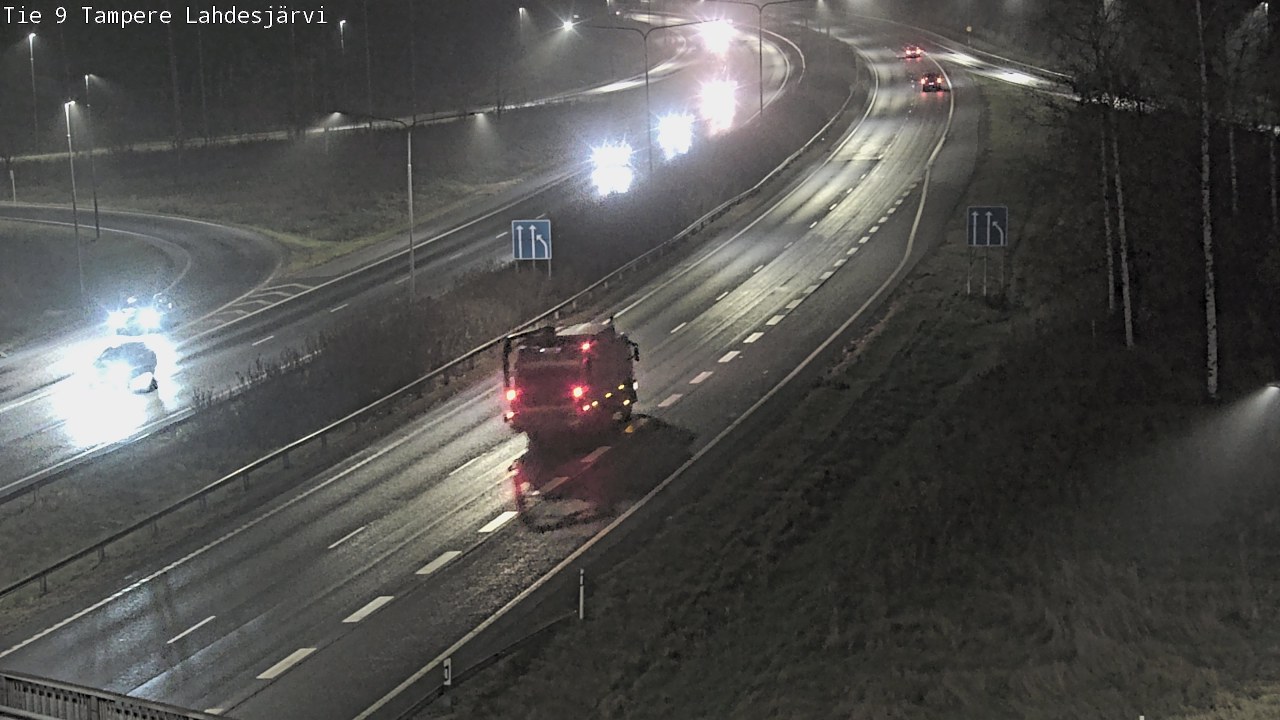 Kelikamerat Kuva Tie 9 Tampere, Lahdesjärvi, Tampere, Pirkanmaa