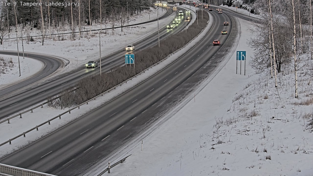 Kelikamerat Kuva Tie 9 Tampere, Lahdesjärvi, Tampere, Pirkanmaa