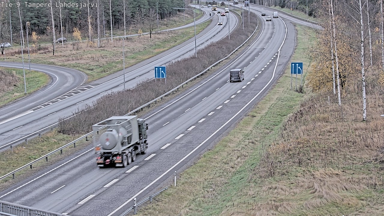 Kelikamerat Kuva Tie 9 Tampere, Lahdesjärvi, Tampere, Pirkanmaa