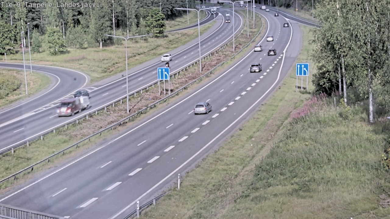 Kelikamerat Kuva Tie 9 Tampere, Lahdesjärvi, Tampere, Pirkanmaa