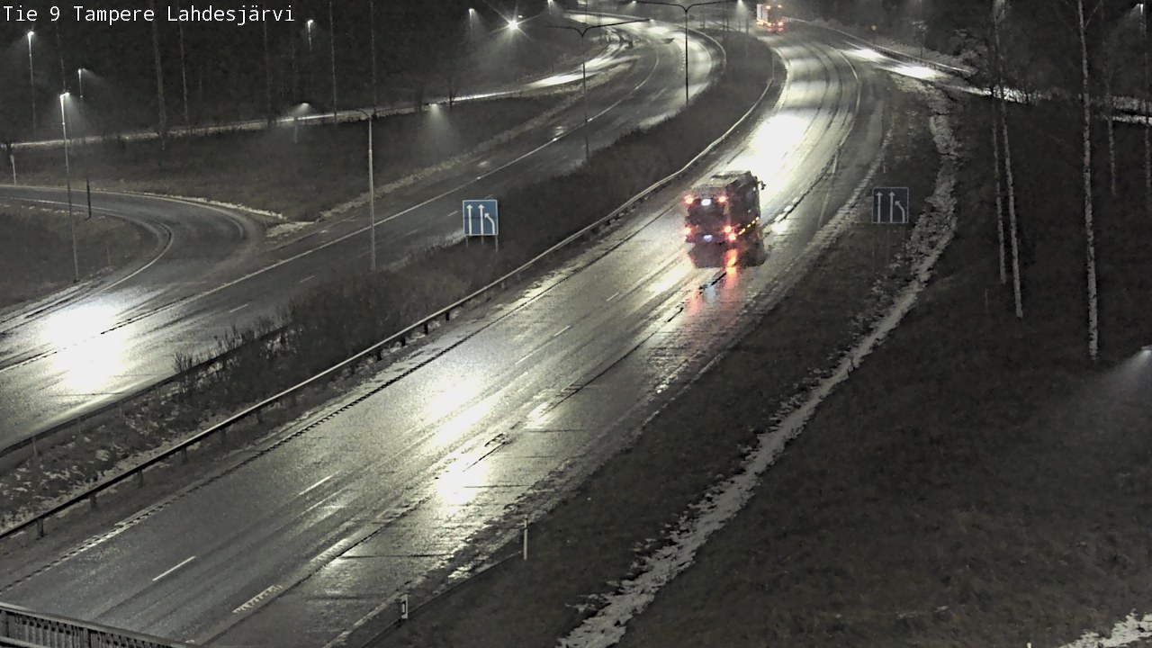 Weather Camera Image Väg 9 Tammerfors, Lahdesjärvi, Tampere, Pirkanmaa