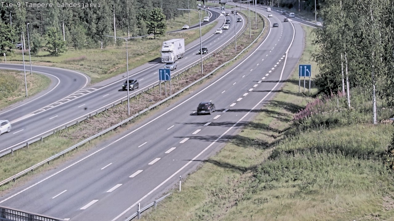 Kelikamerat Kuva Tie 9 Tampere, Lahdesjärvi, Tampere, Pirkanmaa