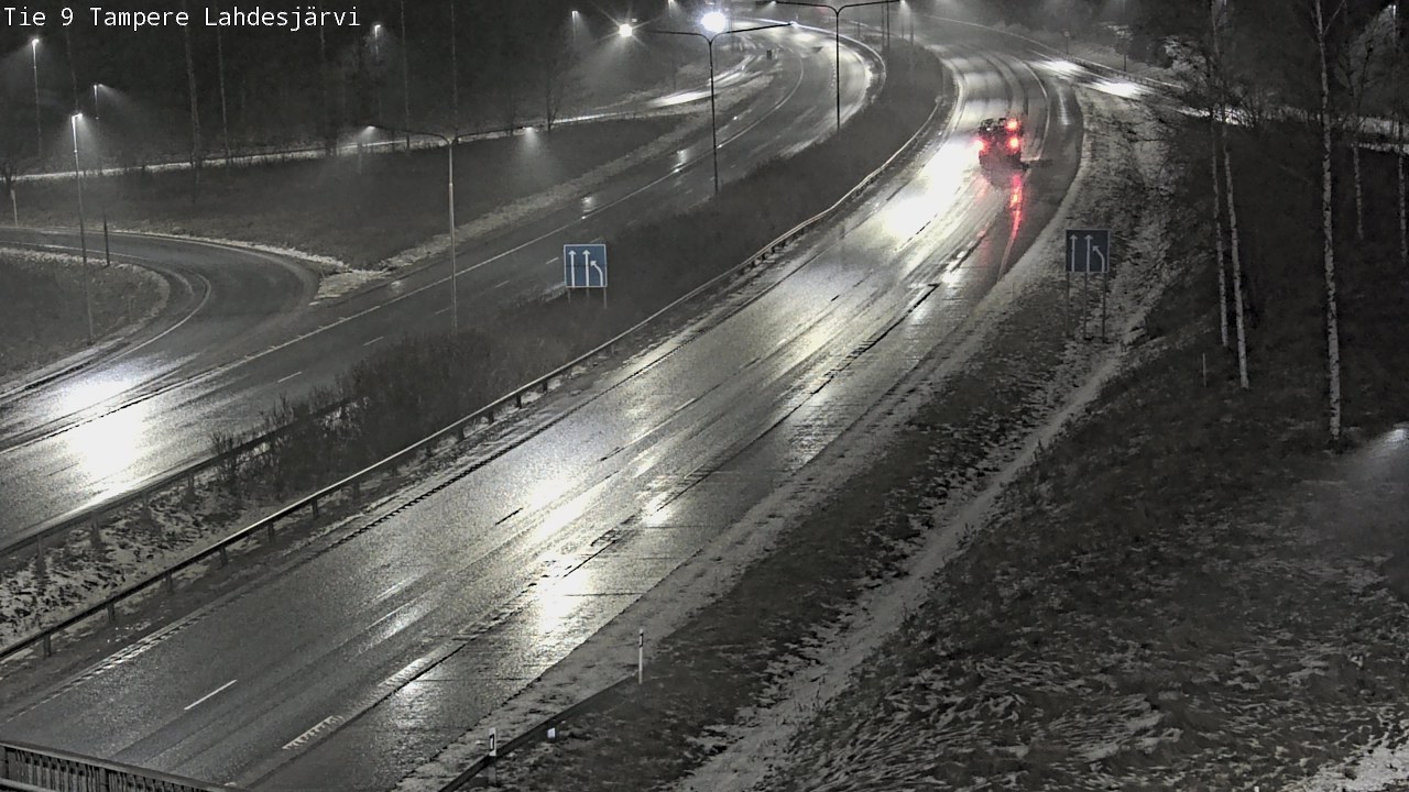 Weather Camera Image Väg 9 Tammerfors, Lahdesjärvi, Tampere, Pirkanmaa