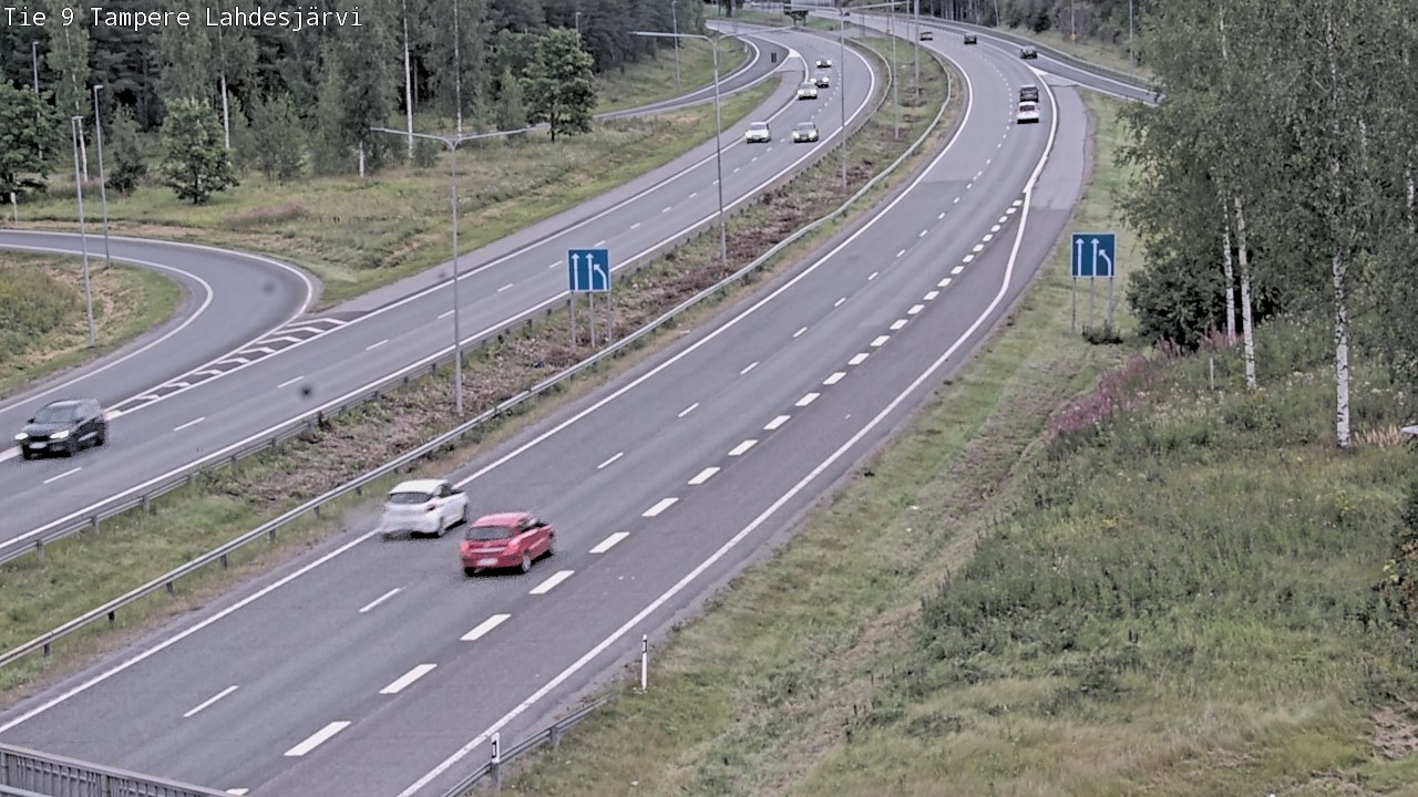 Weather Camera Image Road 9 Tampere, Lahdesjärvi, Tampere, Pirkanmaa