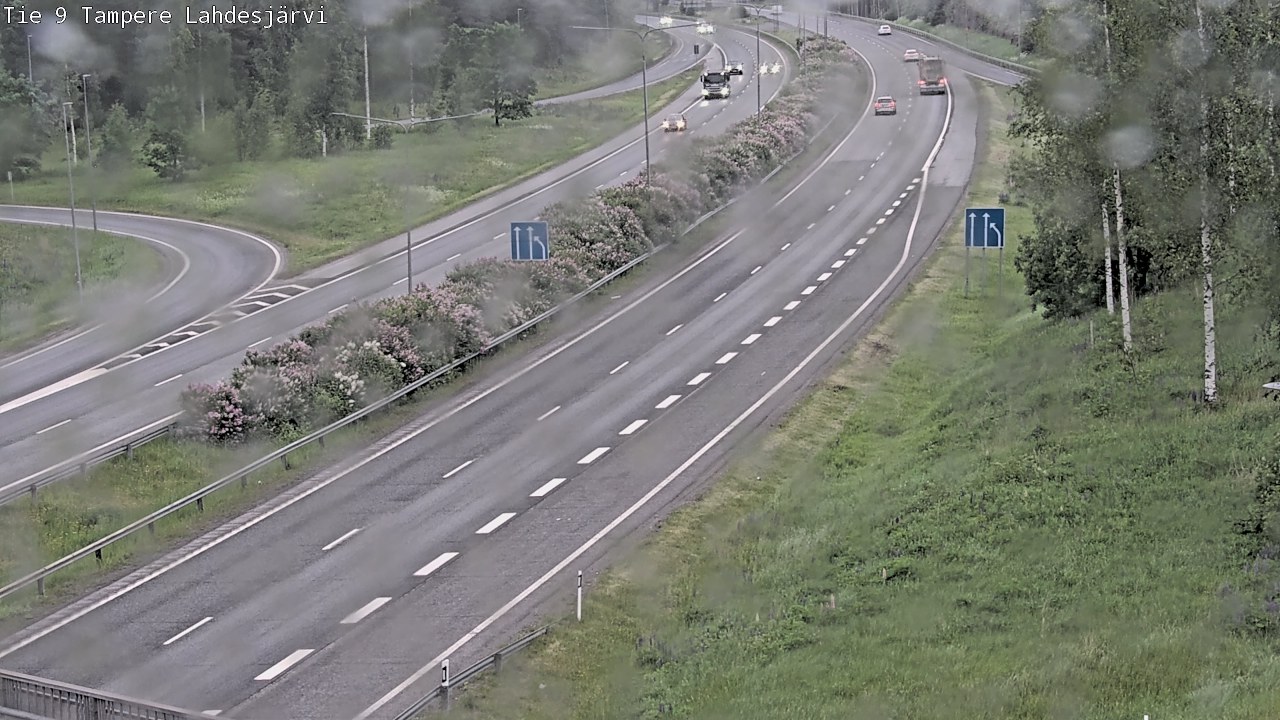 Kelikamerat Kuva Tie 9 Tampere, Lahdesjärvi, Tampere, Pirkanmaa