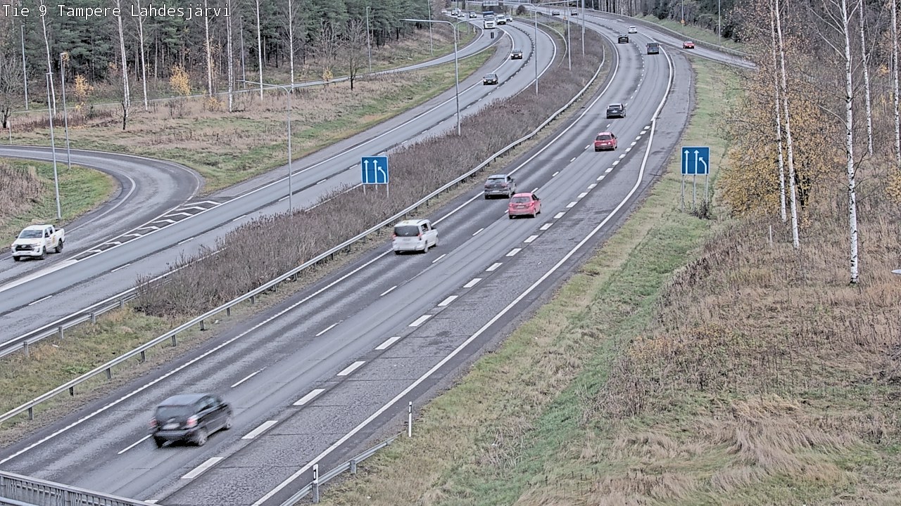 Kelikamerat Kuva Tie 9 Tampere, Lahdesjärvi, Tampere, Pirkanmaa