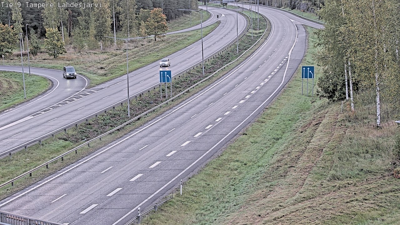 Weather Camera Image Road 9 Tampere, Lahdesjärvi, Tampere, Pirkanmaa