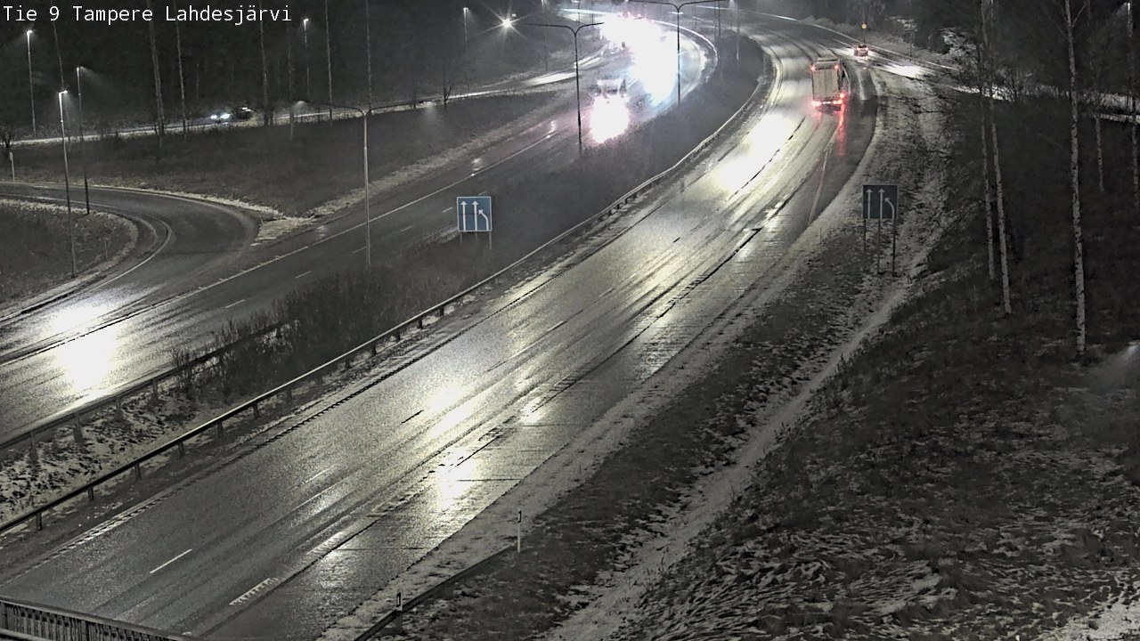 Weather Camera Image Väg 9 Tammerfors, Lahdesjärvi, Tampere, Pirkanmaa