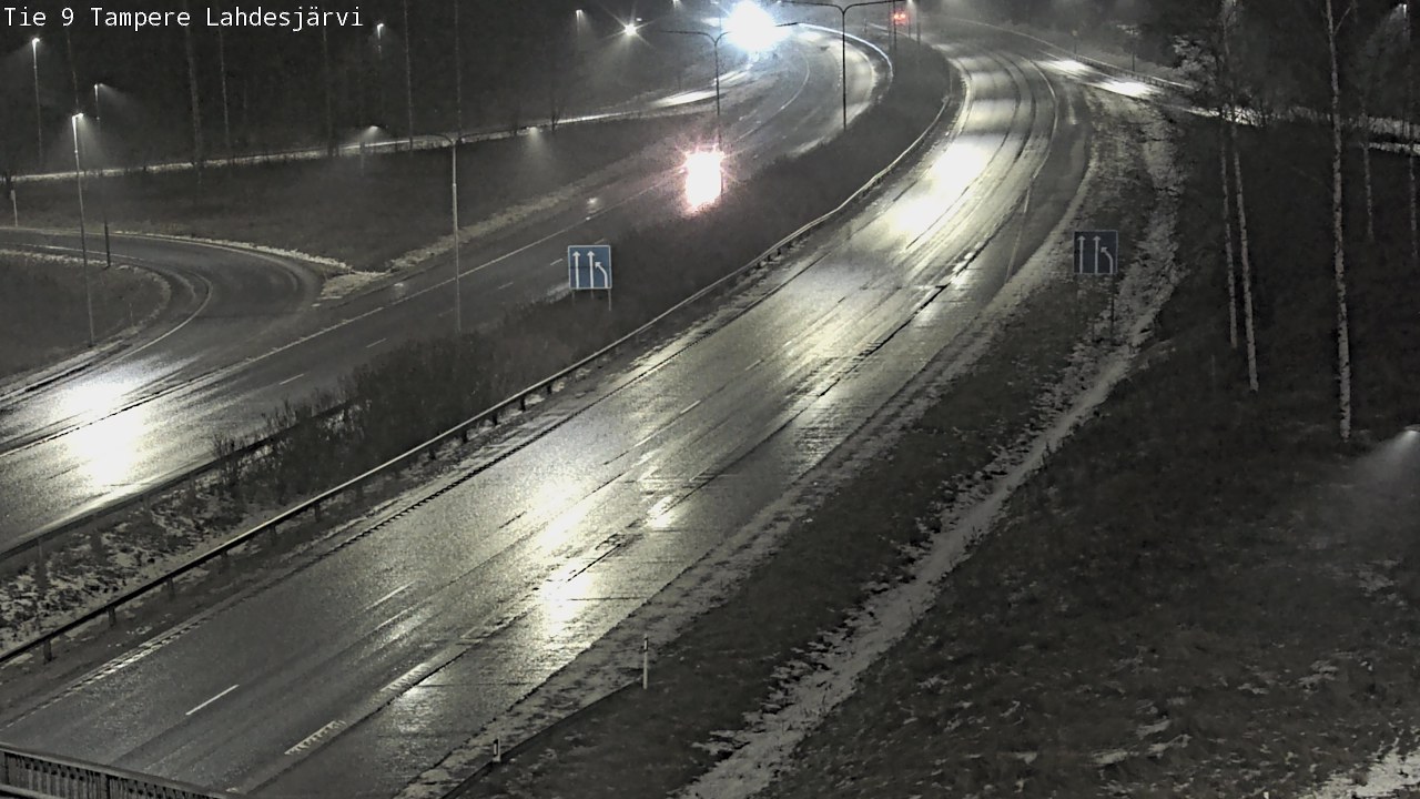 Weather Camera Image Väg 9 Tammerfors, Lahdesjärvi, Tampere, Pirkanmaa