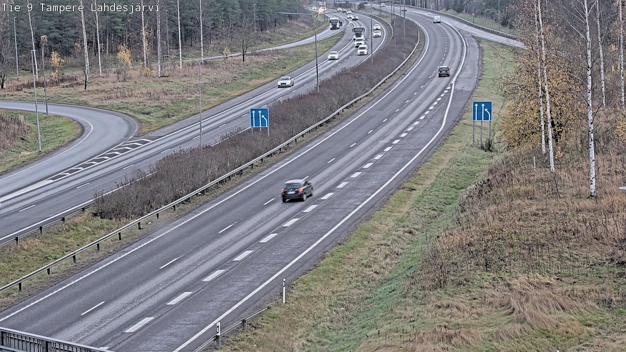 Kelikamerat Kuva Tie 9 Tampere, Lahdesjärvi, Tampere, Pirkanmaa