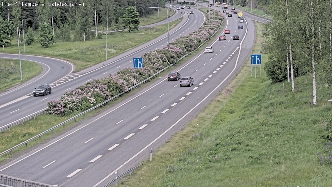 Kelikamerat Kuva Tie 9 Tampere, Lahdesjärvi, Tampere, Pirkanmaa