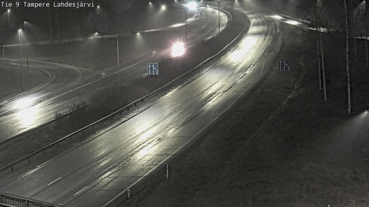 Weather Camera Image Väg 9 Tammerfors, Lahdesjärvi, Tampere, Pirkanmaa