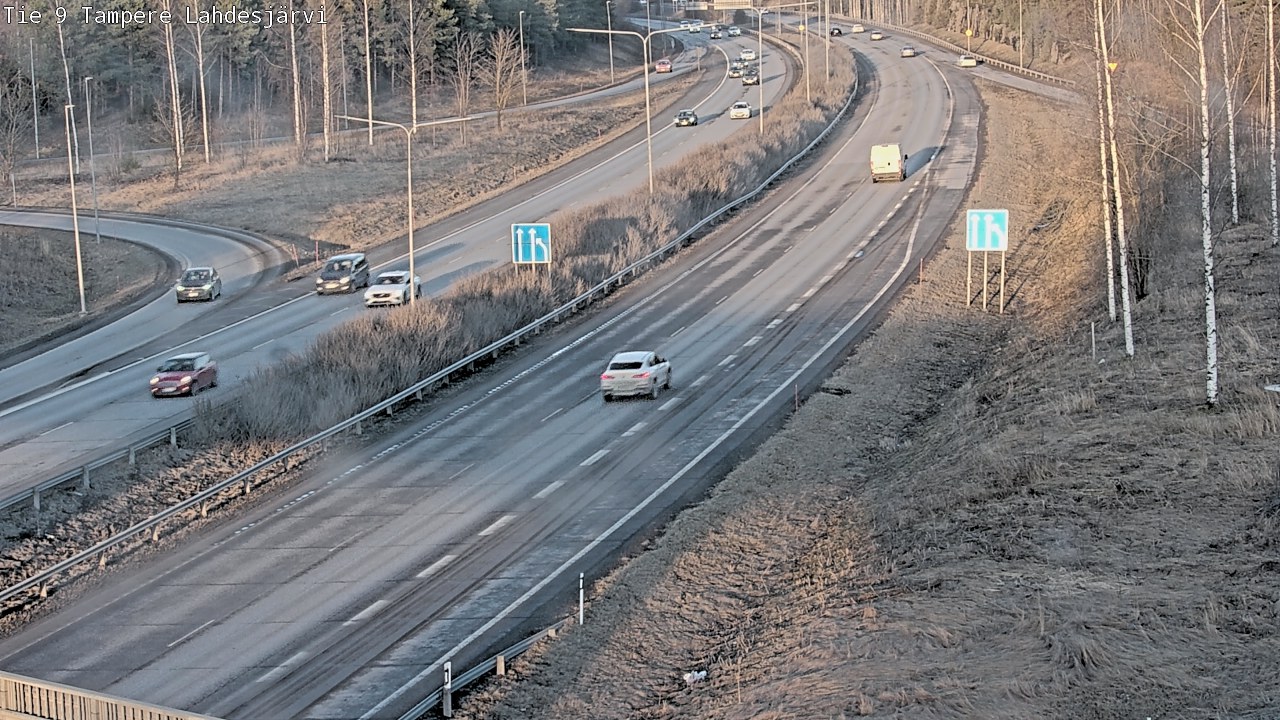 Weather Camera Image Road 9 Tampere, Lahdesjärvi, Tampere, Pirkanmaa