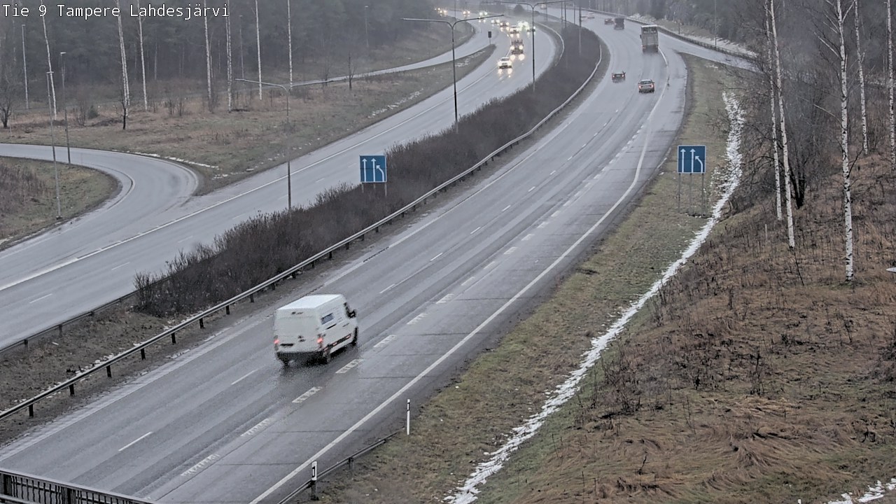Weather Camera Image Väg 9 Tammerfors, Lahdesjärvi, Tampere, Pirkanmaa