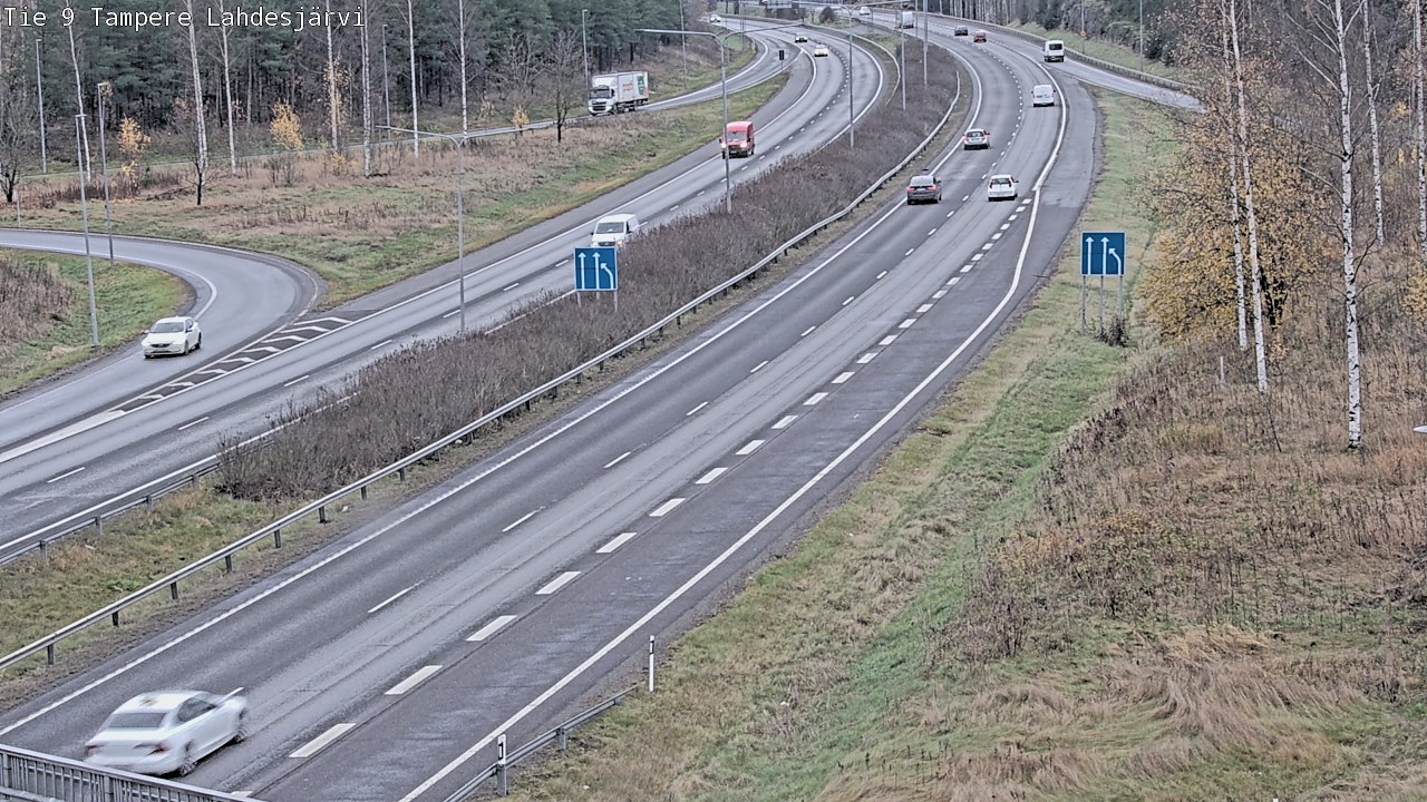 Kelikamerat Kuva Tie 9 Tampere, Lahdesjärvi, Tampere, Pirkanmaa