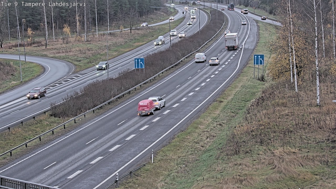 Kelikamerat Kuva Tie 9 Tampere, Lahdesjärvi, Tampere, Pirkanmaa