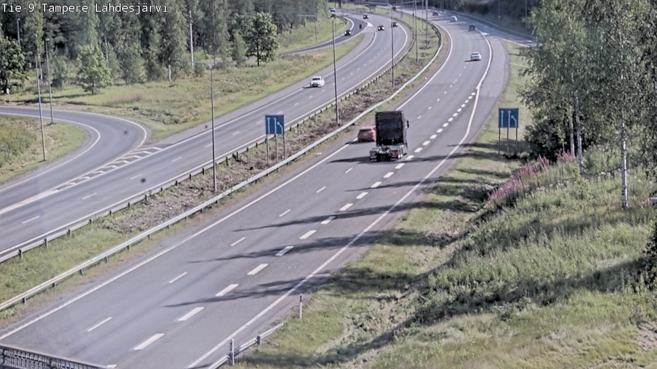 Kelikamerat Kuva Tie 9 Tampere, Lahdesjärvi, Tampere, Pirkanmaa