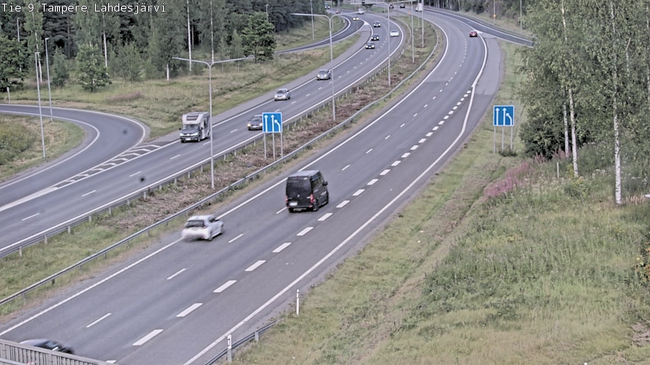 Kelikamerat Kuva Tie 9 Tampere, Lahdesjärvi, Tampere, Pirkanmaa