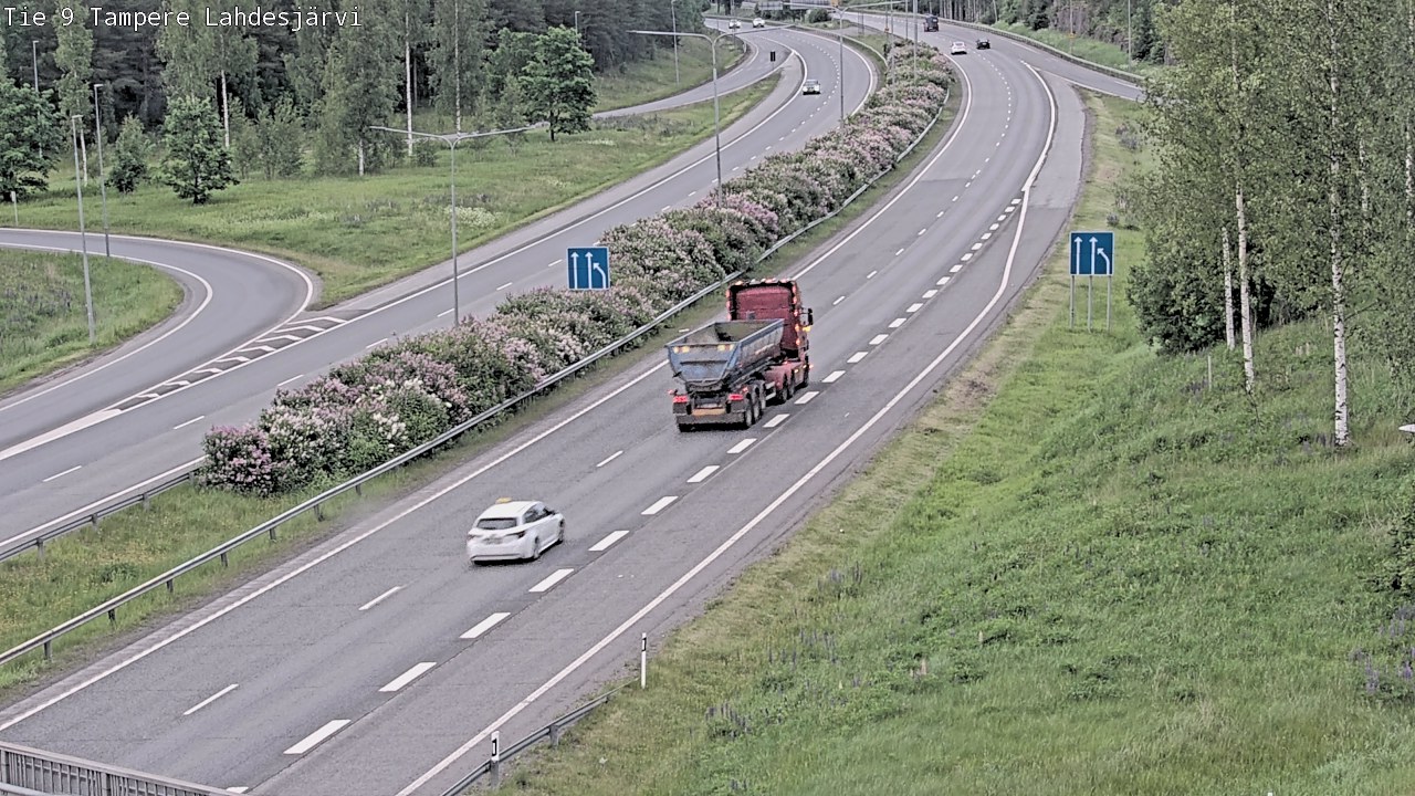 Kelikamerat Kuva Tie 9 Tampere, Lahdesjärvi, Tampere, Pirkanmaa