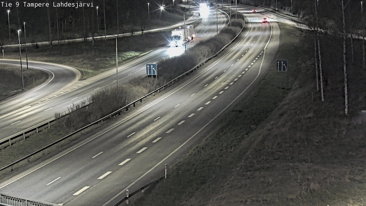 Weather Camera Image Road 9 Tampere, Lahdesjärvi, Tampere, Pirkanmaa