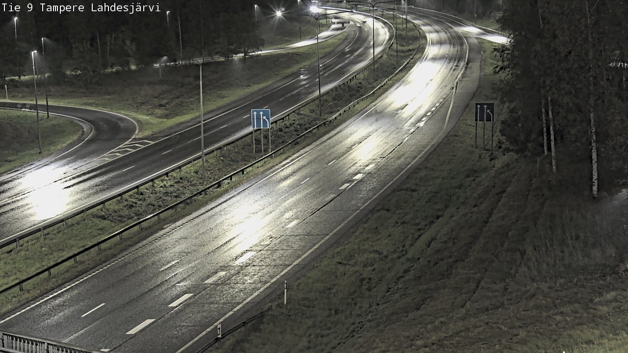 Weather Camera Image Road 9 Tampere, Lahdesjärvi, Tampere, Pirkanmaa