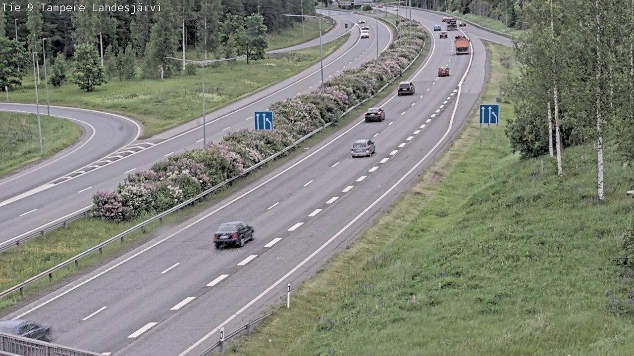 Weather Camera Image Väg 9 Tammerfors, Lahdesjärvi, Tampere, Pirkanmaa