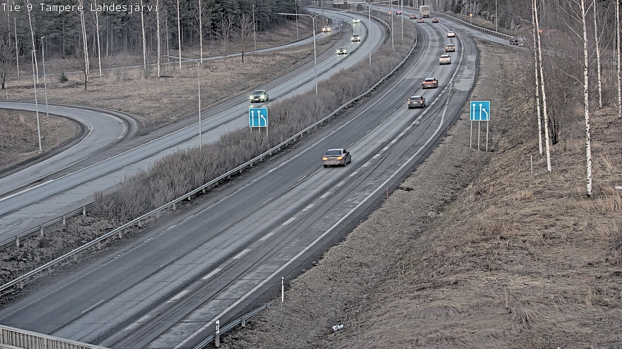 Weather Camera Image Road 9 Tampere, Lahdesjärvi, Tampere, Pirkanmaa