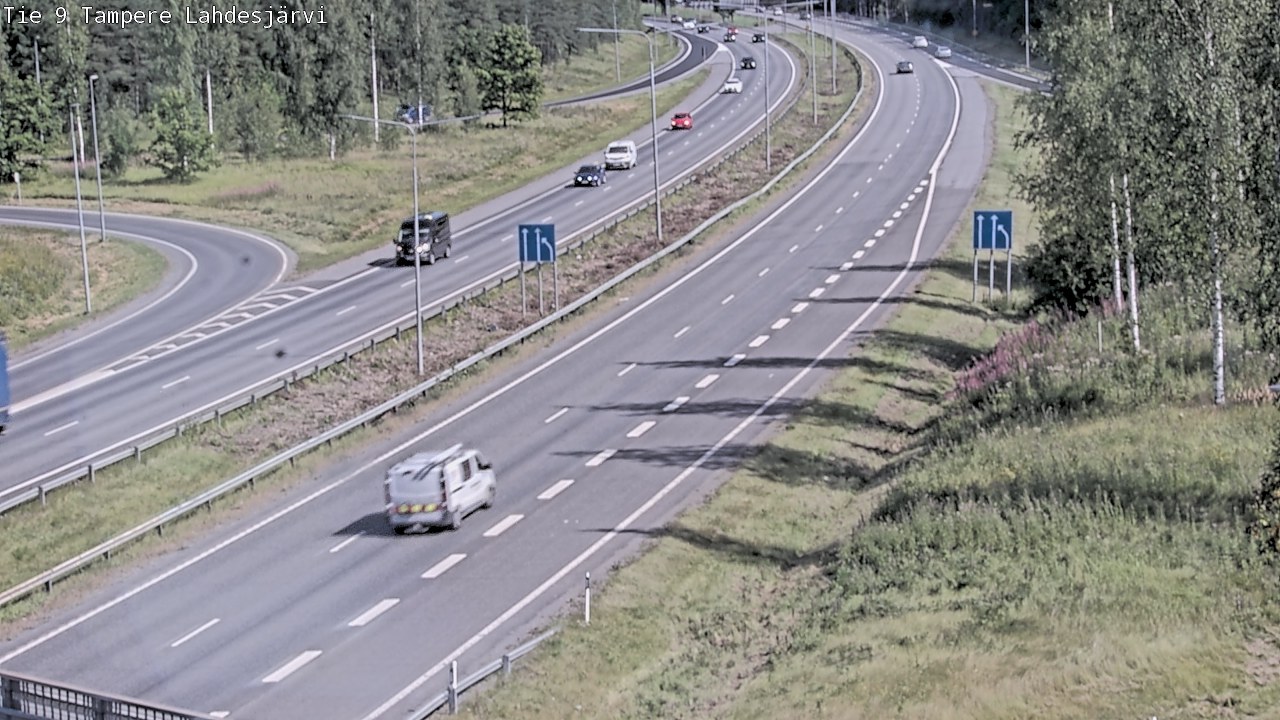 Kelikamerat Kuva Tie 9 Tampere, Lahdesjärvi, Tampere, Pirkanmaa