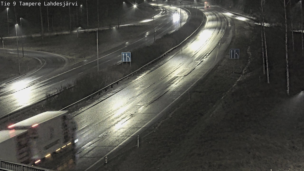 Weather Camera Image Väg 9 Tammerfors, Lahdesjärvi, Tampere, Pirkanmaa