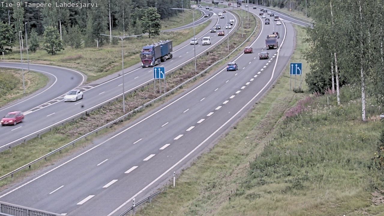 Kelikamerat Kuva Tie 9 Tampere, Lahdesjärvi, Tampere, Pirkanmaa