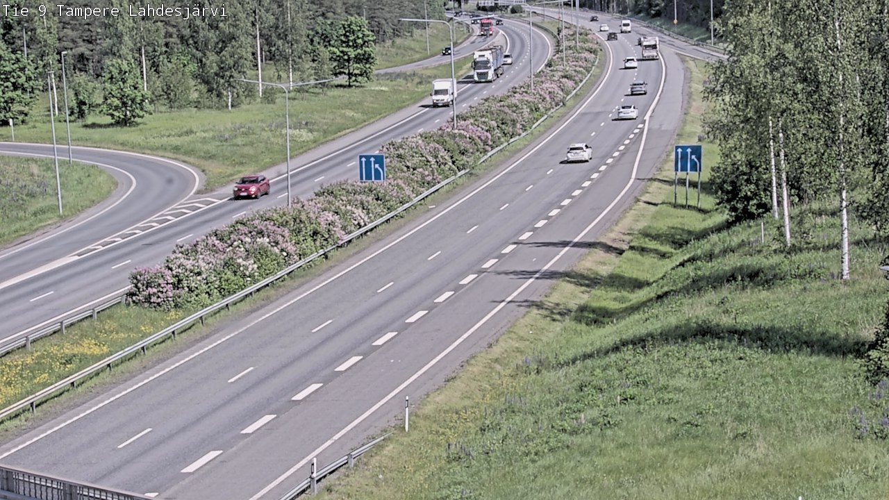 Kelikamerat Kuva Tie 9 Tampere, Lahdesjärvi, Tampere, Pirkanmaa