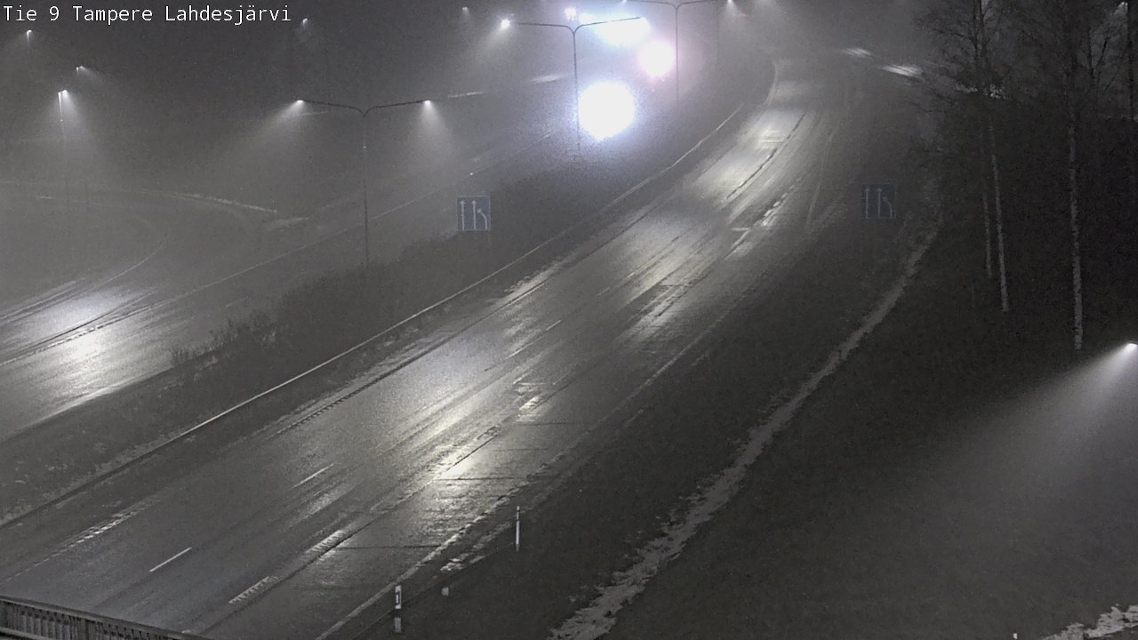Weather Camera Image Väg 9 Tammerfors, Lahdesjärvi, Tampere, Pirkanmaa