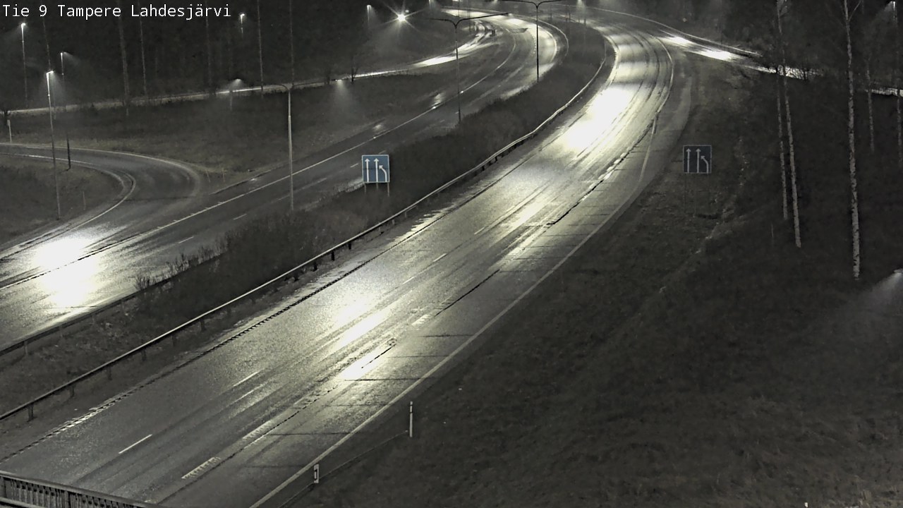 Weather Camera Image Väg 9 Tammerfors, Lahdesjärvi, Tampere, Pirkanmaa