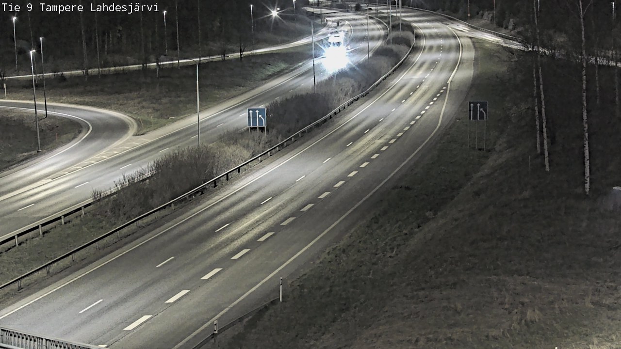 Weather Camera Image Road 9 Tampere, Lahdesjärvi, Tampere, Pirkanmaa